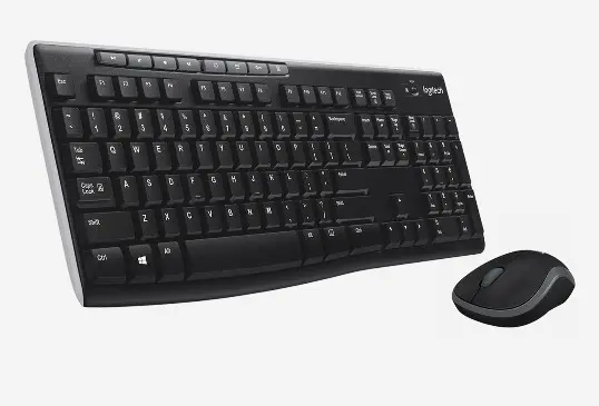 Pack clavier et souris Logitech Wireless Desktop MK270